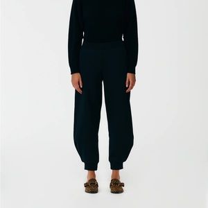 Tibi black calder sweatpants size xs regular length